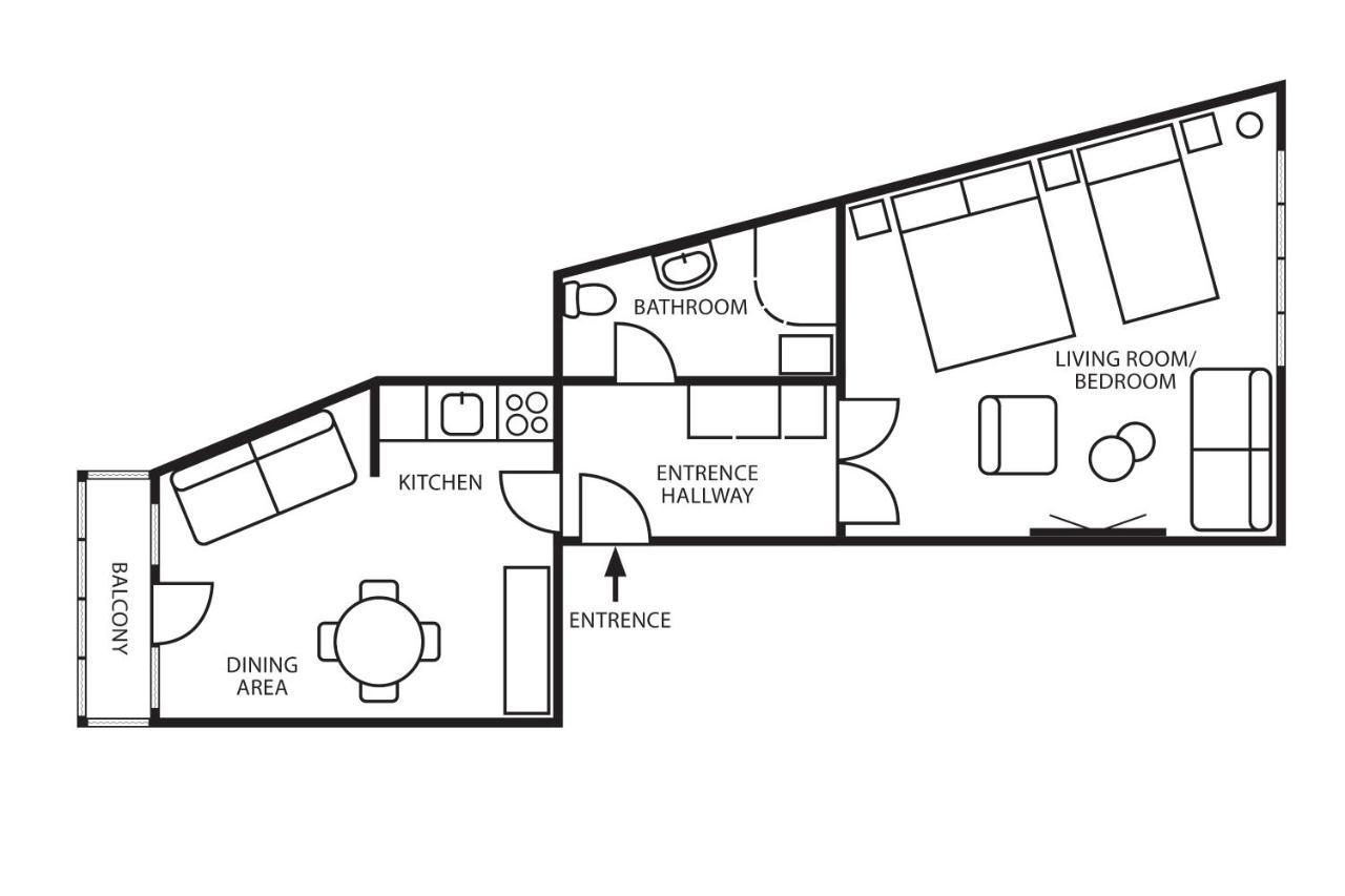 Illusion Downtown Apartment Beograd Eksteriør bilde