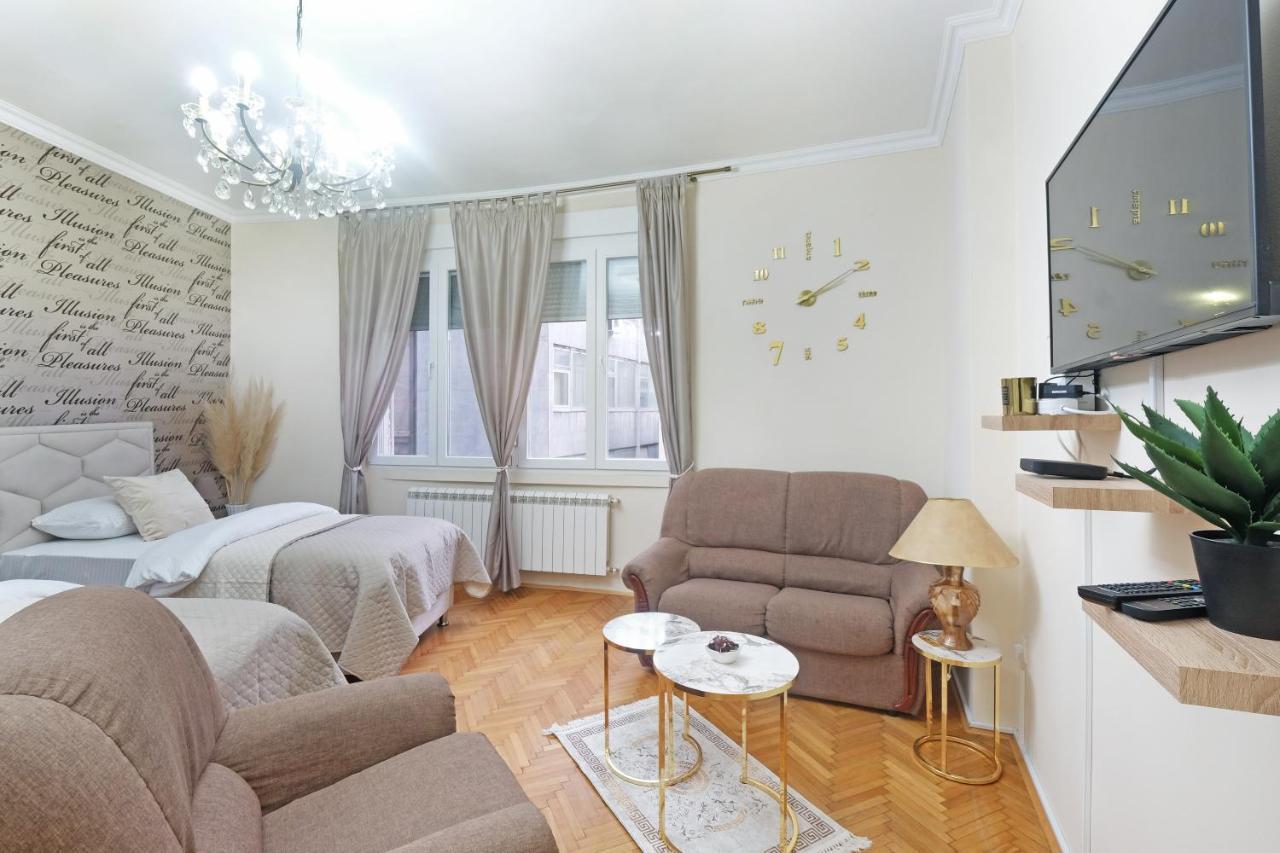 Illusion Downtown Apartment Beograd Eksteriør bilde