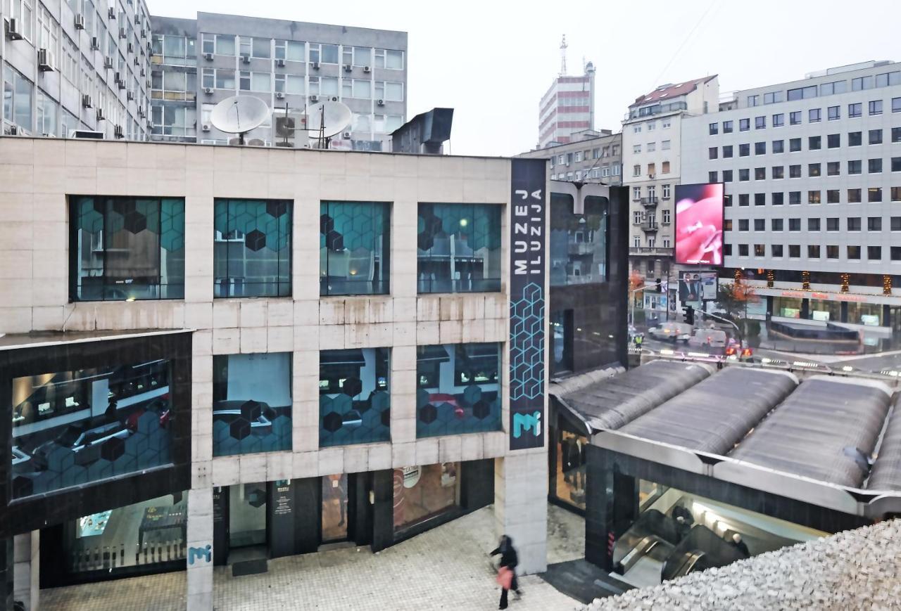 Illusion Downtown Apartment Beograd Eksteriør bilde